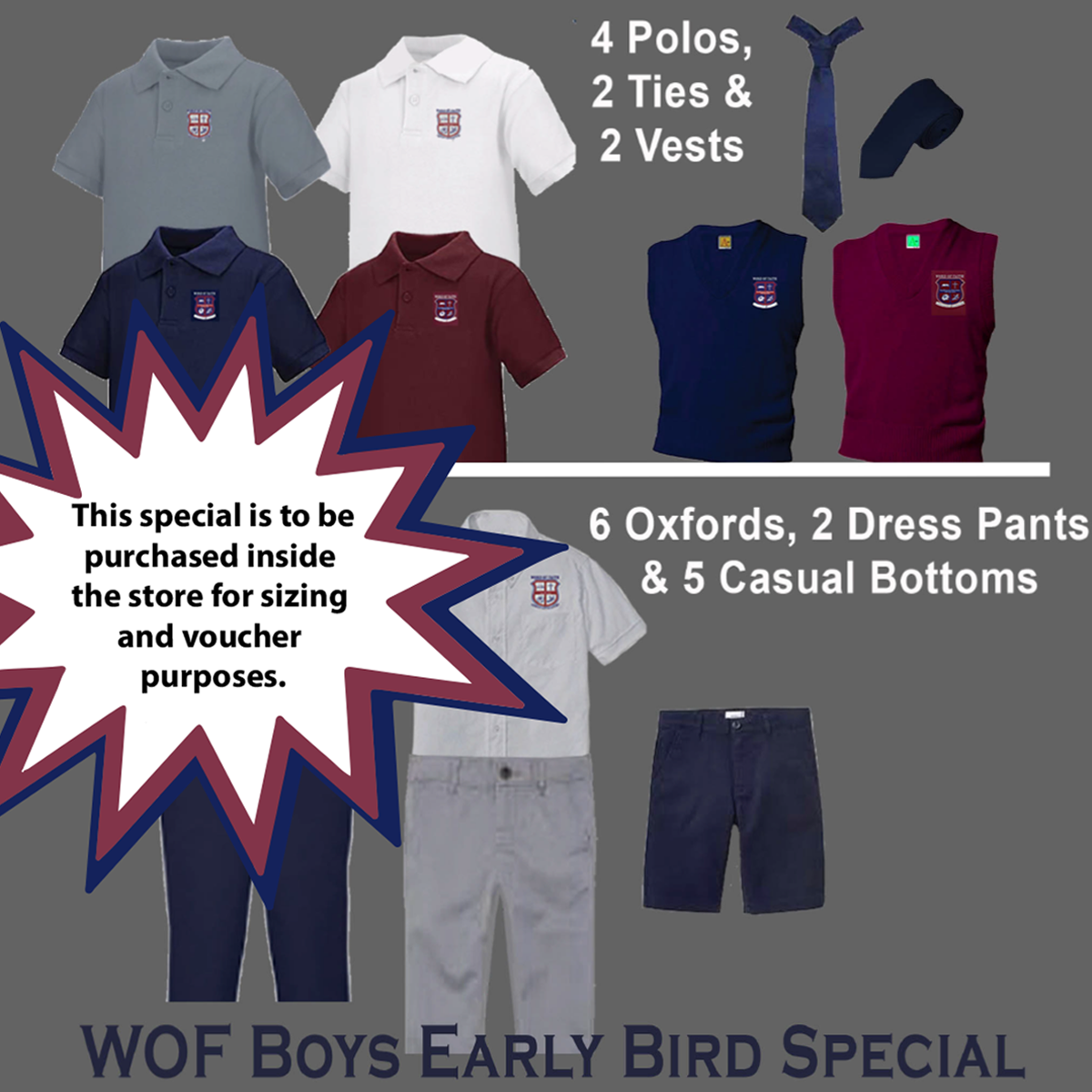WOF Boys Early Bird Special