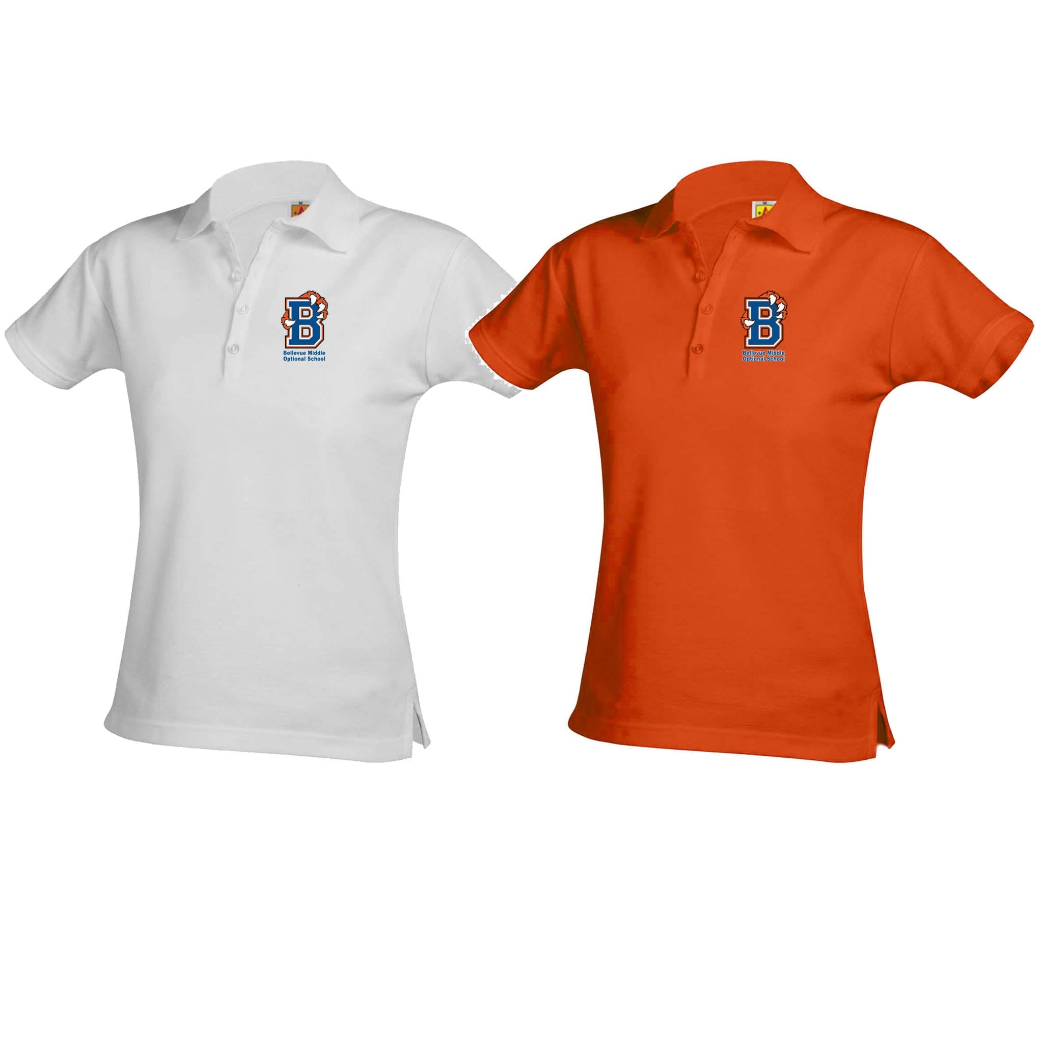Bellevue 7th-8th Girls Printed Polos