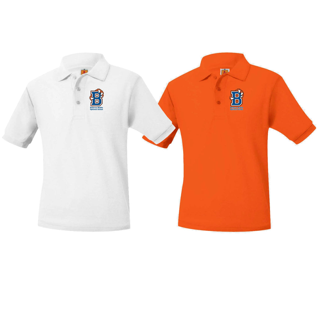 7th-8th Bellevue Printed Unisex Polos