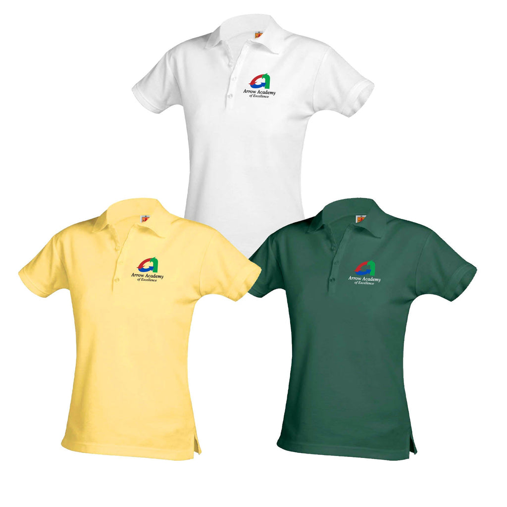 Arrow Girls Embroidered Polos