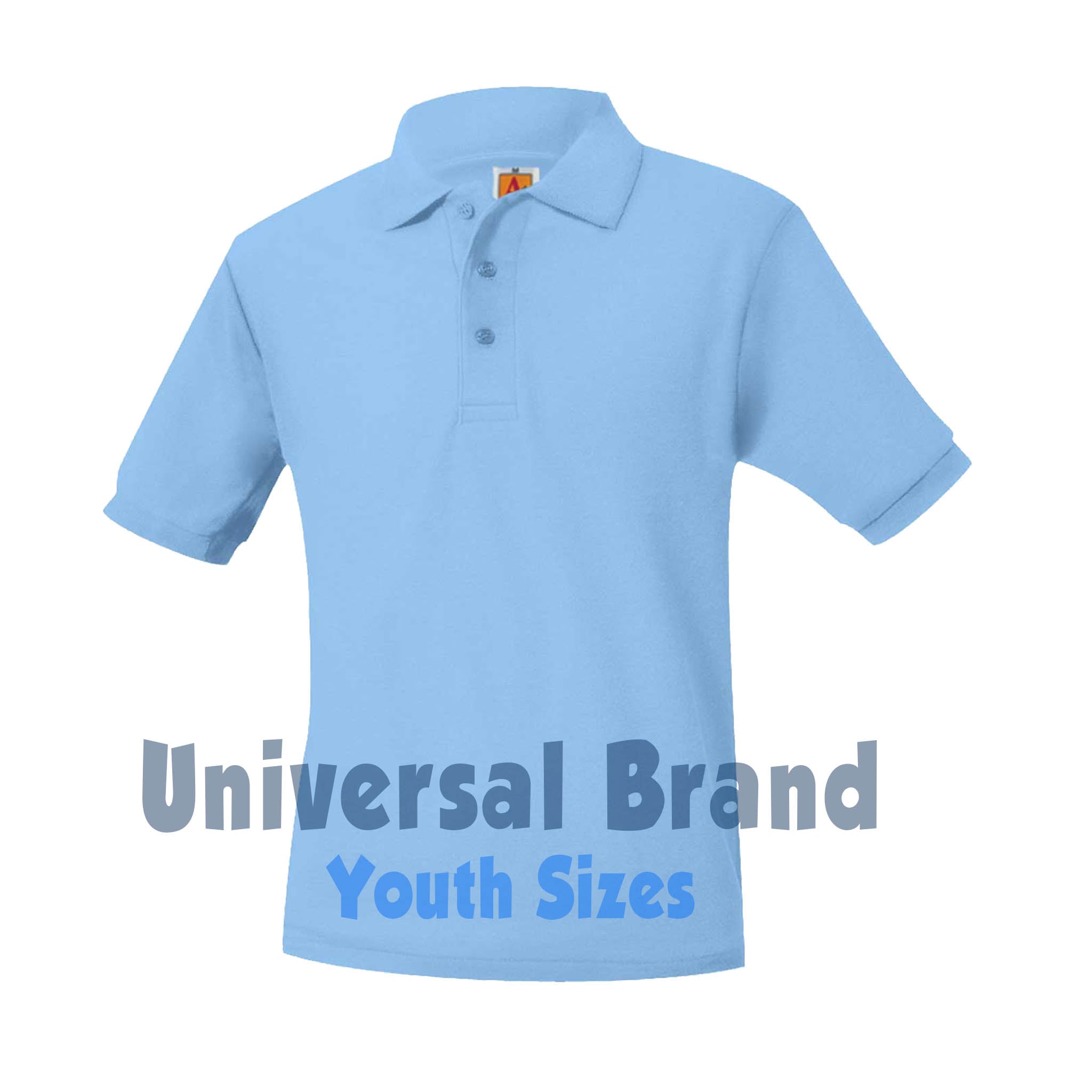 Universal S/S Youth Unisex Polo